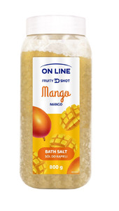 On Line Bath Salt Vegan Mango 800g