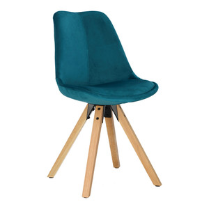 Chair Dima, green/wood