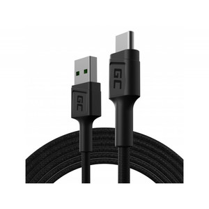 Green Cell Cable GC PowerStream USB-A - USB-C 120cm, Ultra Charge fast charging, QC 3.0