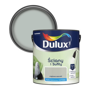 Dulux Walls & Ceiling Matt Latex Paint 2.5L, mint grey
