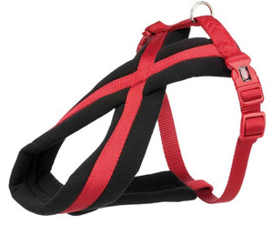 Trixie Dog Harness Premium S-M 40-60cm/20mm, red