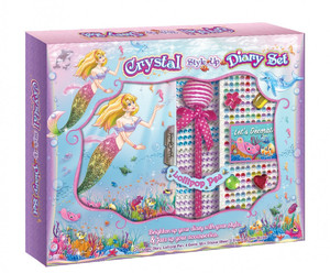 Pecoware Crystal Style Up Diary Set Mermaid 6+