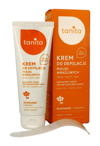Tanita Cream for Hair Removal Sensitive Areas Camomile