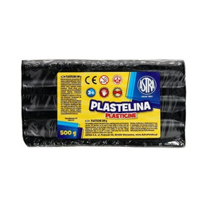 Astra Plasticine 500g, black