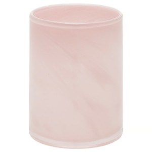 VINDSTILLA Candle holder, pink, 15 cm