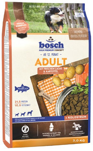 Bosch Adult Dog Food Salmon & Potato 3kg