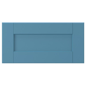 LERHYTTAN Drawer front, blue, 40x20 cm
