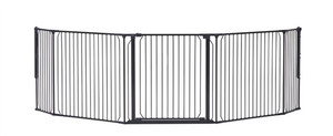 Baby Dan Carl Wide XX outdoor safety gate, black