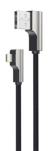 AUKEY CB-AL04 OEM Nylon USB - Lightning C, Black