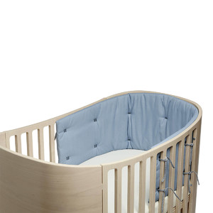 LEANDER Bumper for CLASSIC™ Baby Cot, dusty blue