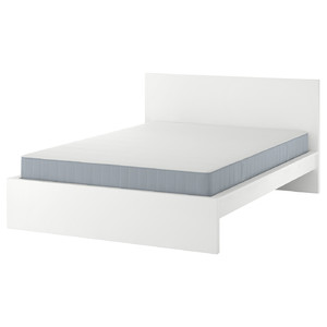 MALM Bed frame with mattress, white/Vesteröy firm, 180x200 cm