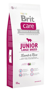 Brit Care Dog Food New Junior Large Breed Lamb & Rice 12kg