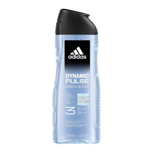 Adidas Dynamic Pulse Shower Gel for Men 3in1 Face, Body, Hair 400ml