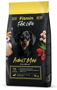Fitmin Dog For Life Adult Mini Complete Dry Food for Dogs 12kg
