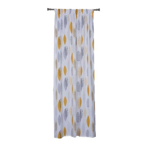 Splendid Curtain Gale 140x300 cm, silver/mustard