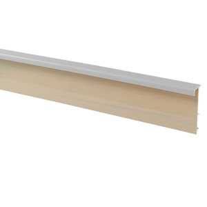 Carpet Skirting Board PVC LDO, light grey