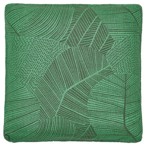 JÄTTEGRAN Cushion cover, green, 50x50 cm