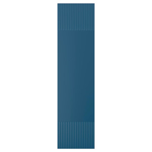 FYRUDDEN Door with hinges, blue, 50x195 cm