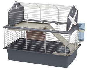 Ferplast Rabbit Cage Barn 80, grey