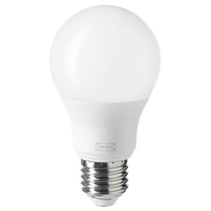 TRÅDFRI LED bulb E27 806 lumen, smart wireless dimmable/warm white globe