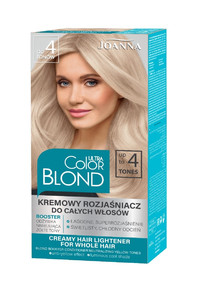 JOANNA Ultra Color Blond Creamy Hair Lightener for Whole Hair 4 Tones
