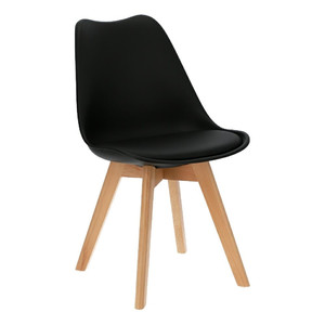 Dining Chair Norden Cross PP, black