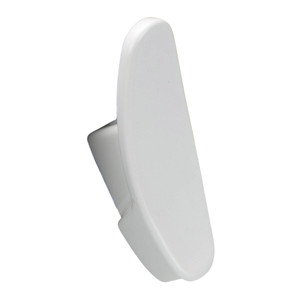 Hook Schaffner, oval, white