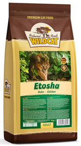 Wildcat Etosha Chicken & Herbs Dry Cat Food 500g