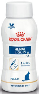 Royal Canin Veterinary Diet Feline Renal Liquid Complete Dietetic Feed for Cats 200ml
