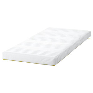 UNDERLIG Foam mattress for junior bed, white, 70x160 cm