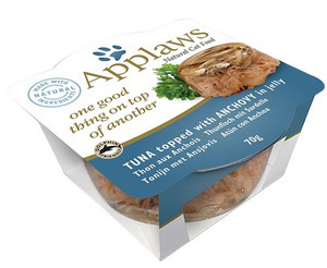 Applaws Natural Cat Food Tuna with Anchovy in Jelly 70g
