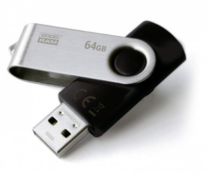 Goodram Flash Drive TWISTER 64GB BLACK