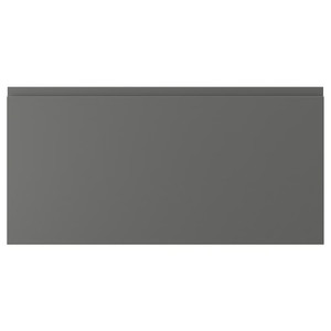VOXTORP Drawer front, dark grey, 80x40 cm