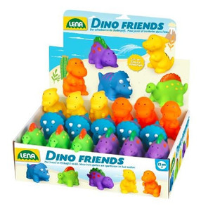 Lena Bath Toy Dino Friends 1pc, assorted colours, 12m+