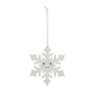 Christmas Hanging Decoration Snowflake, white