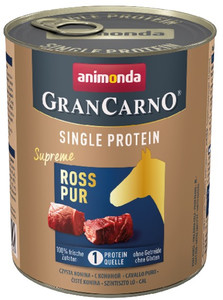 Animonda GranCarno Single Protein Pure Horse Dog Wet Food 800g