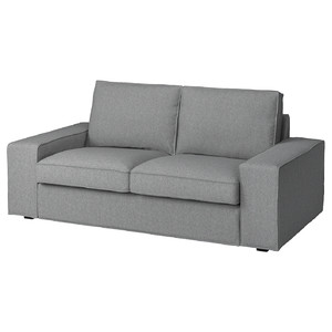 KIVIK 2-seat sofa, Tibbleby beige/grey
