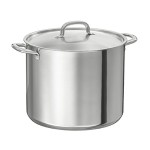 IKEA 365+ Pot with lid, stainless steel, 15.0 l
