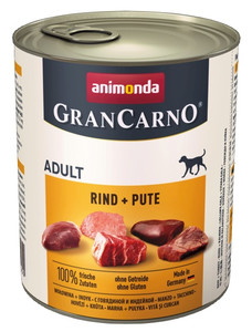 Animonda GranCarno Adult Rind Pute Beef & Turkey 800g