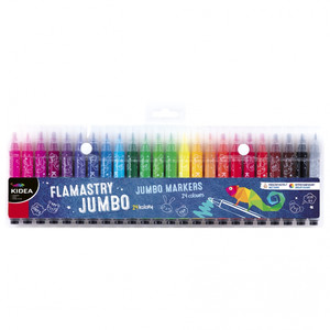 Kidea Jumbo Markers 24 Colours
