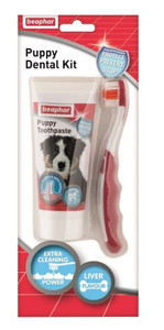 Beaphar Puppy Dental Kit - Toothpaste & Toothbrush 50g