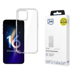 3MK Armor Phone Case iPhone 16 Pro Max Clear