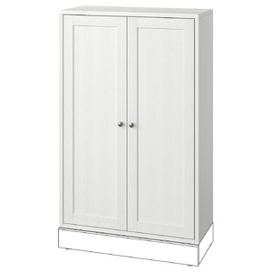 HAVSTA Cabinet, white, 81x35x123 cm
