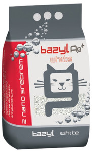 Cat Litter with Nano Silver Bazyl Ag+ White 5L