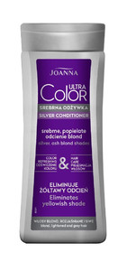 JOANNA Ultra Color Silver Conditioner for Silver, Ash Blond Shades 200ml