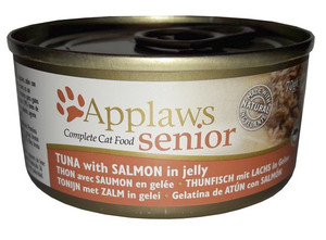 Applaws Complete Cat Food Senior Tuna with Salmon in Jelly 70g