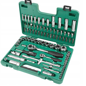 SATA Tools Set 1/2" and 1/4" 88pcs