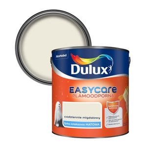 Dulux EasyCare Matt Latex Stain-resistant Paint 2.5l everyday almond