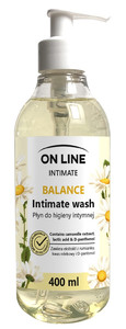 On Line Intimate Wash Balance with Camomile Extract 400ml