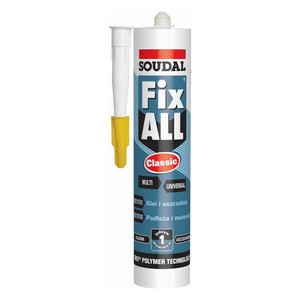 Soudal Sealant Adhesive Fix All Classic 290ml, grey